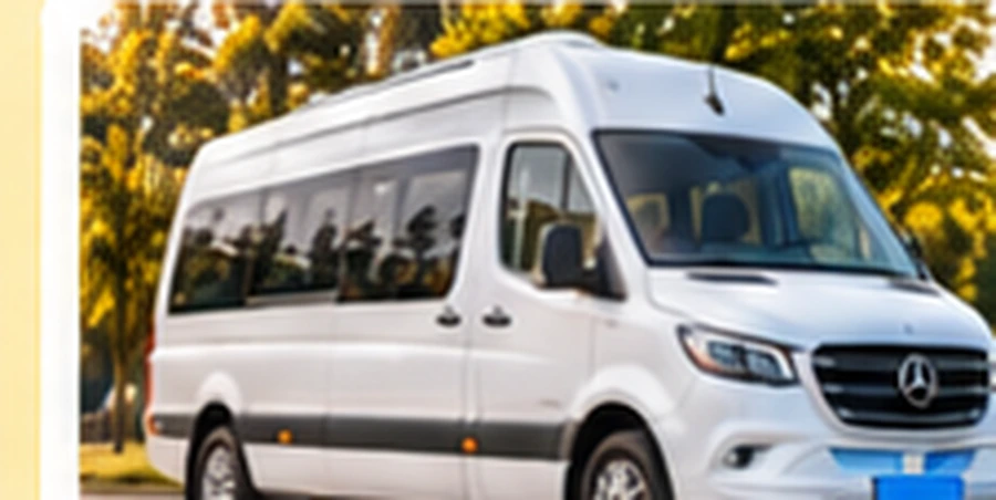 witte Mercedes-Benz Sprinter rolstoelbus